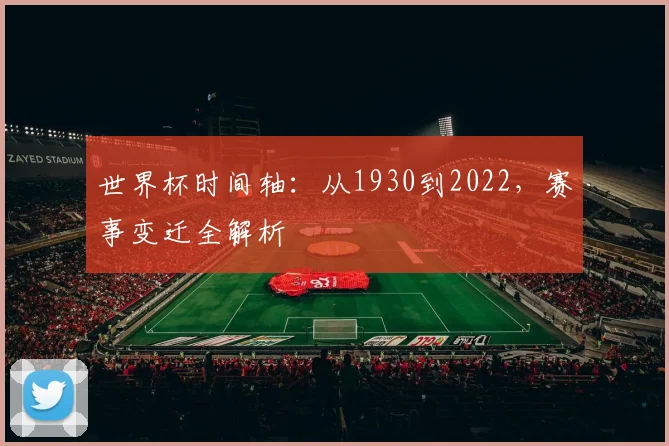 世界杯时间轴：从1930到2022，赛事变迁全解析