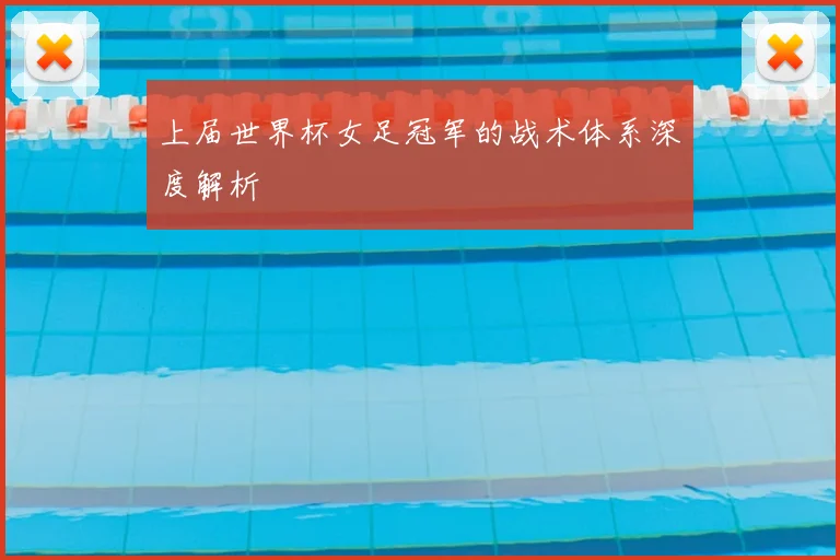 上届世界杯女足冠军的战术体系深度解析