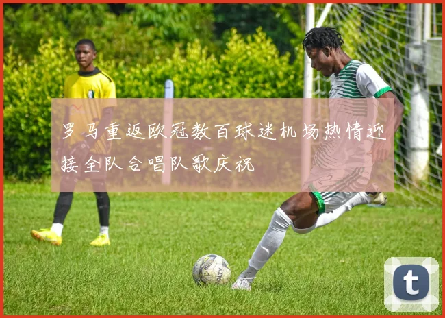 罗马重返欧冠数百球迷机场热情迎接全队合唱队歌庆祝